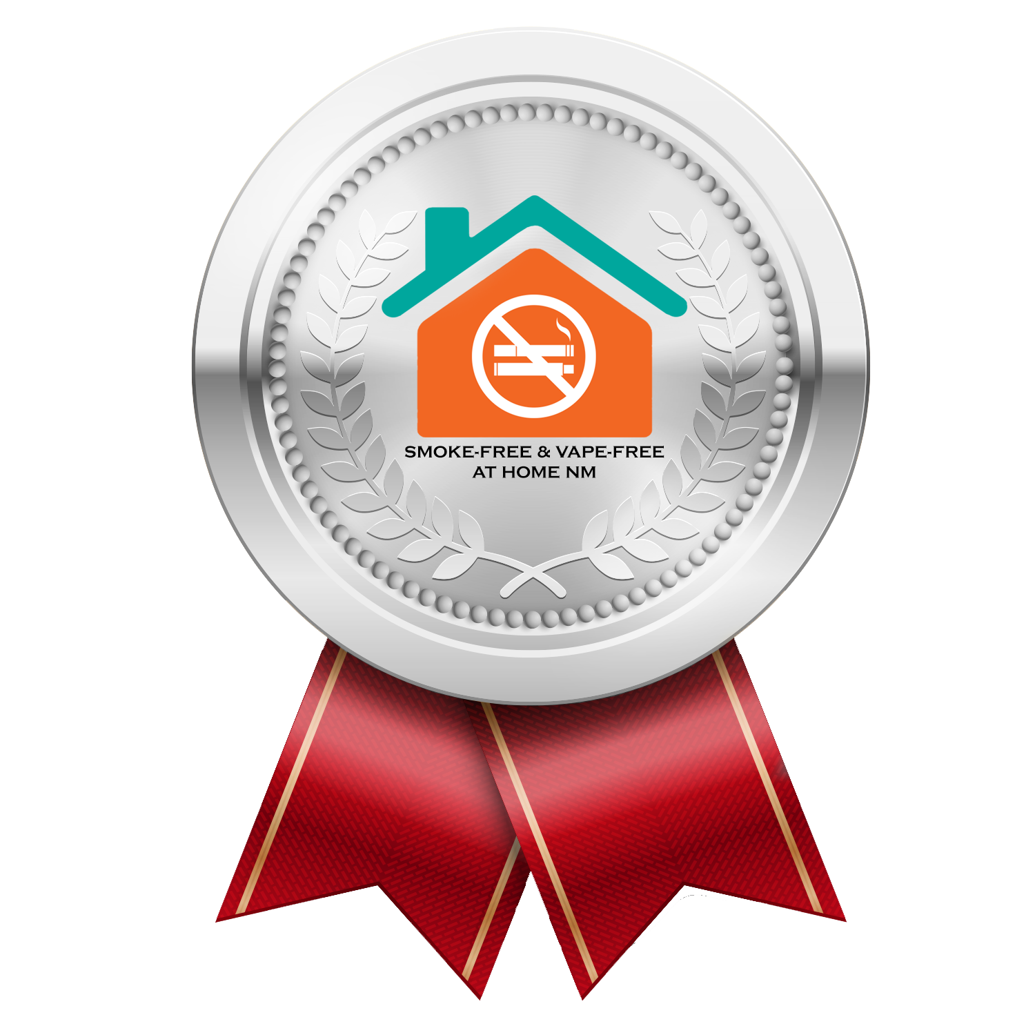 Smoke-Free at Home NM Silver Policy Badge